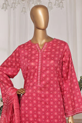 Bin Saeed Stitched 3 Piece Exc Printed Lawn Vol-03 Collection 2025