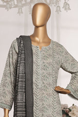 Bin Saeed Stitched 3 Piece Exc Printed Lawn Vol-03 Collection 2025