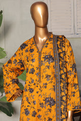 Bin Saeed Stitched 3 Piece Exc Printed Lawn Vol-03 Drop-02 Collection 2025