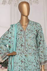 Bin Saeed Stitched 3 Piece Exc Printed Lawn Vol-03 Drop-02 Collection 2025