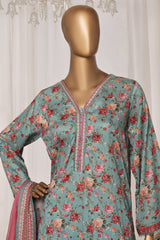 Bin Saeed Stitched 3 Piece Exc Printed Lawn Vol-03 Drop-02 Collection 2025